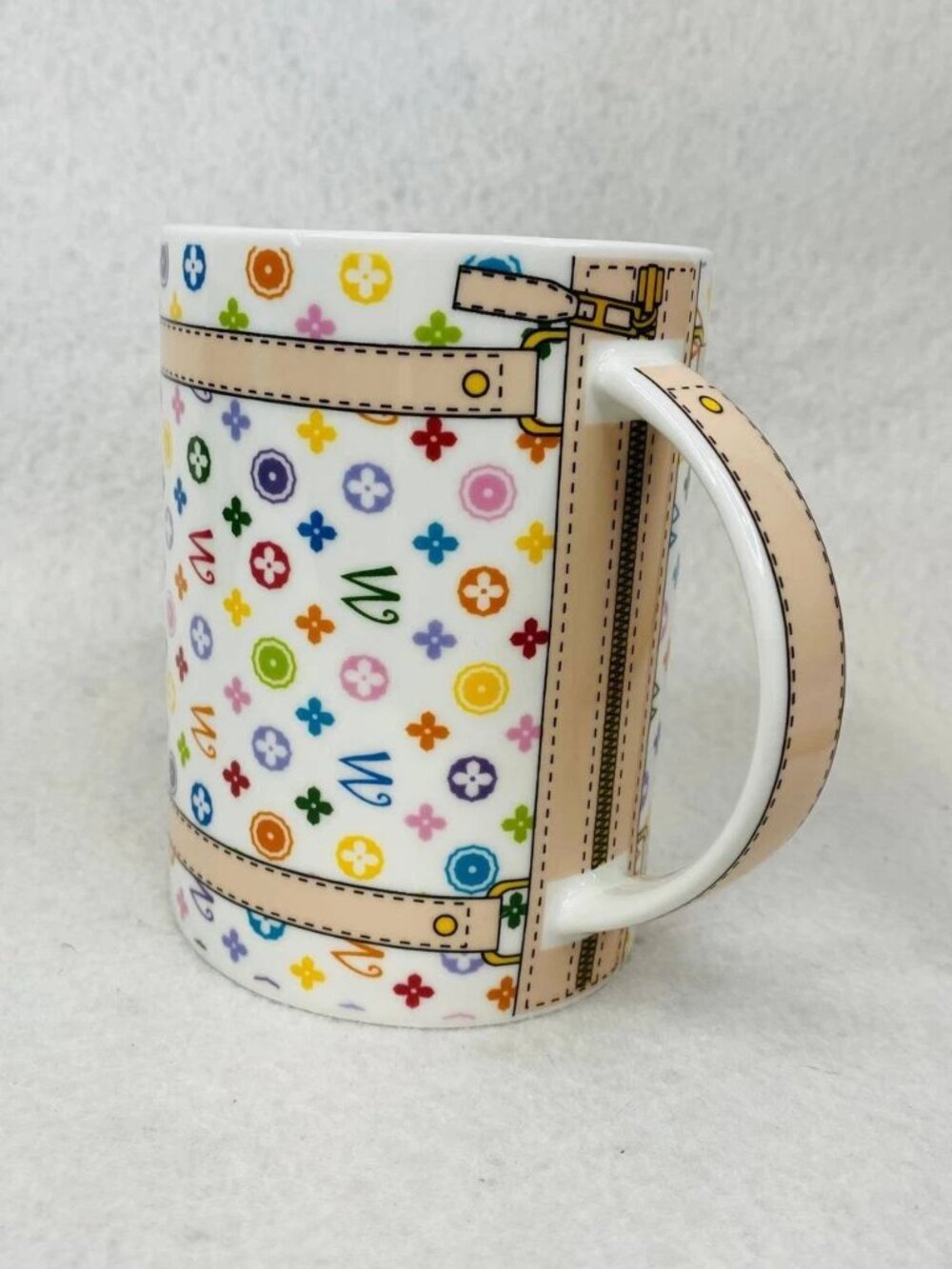 Urban Outfitters Monogram Bag Mug W Purse Coffee Mug